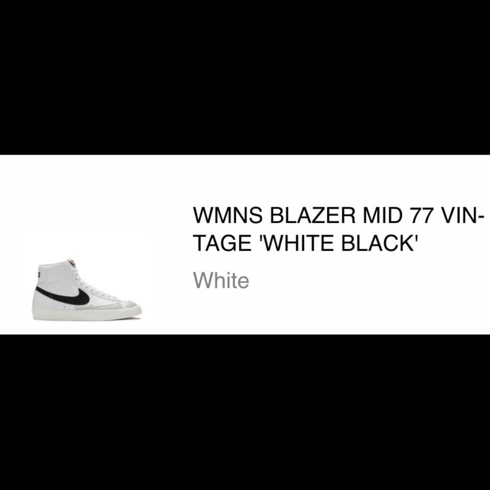 Nike Blazer Mid 77 size 7 brand new in box